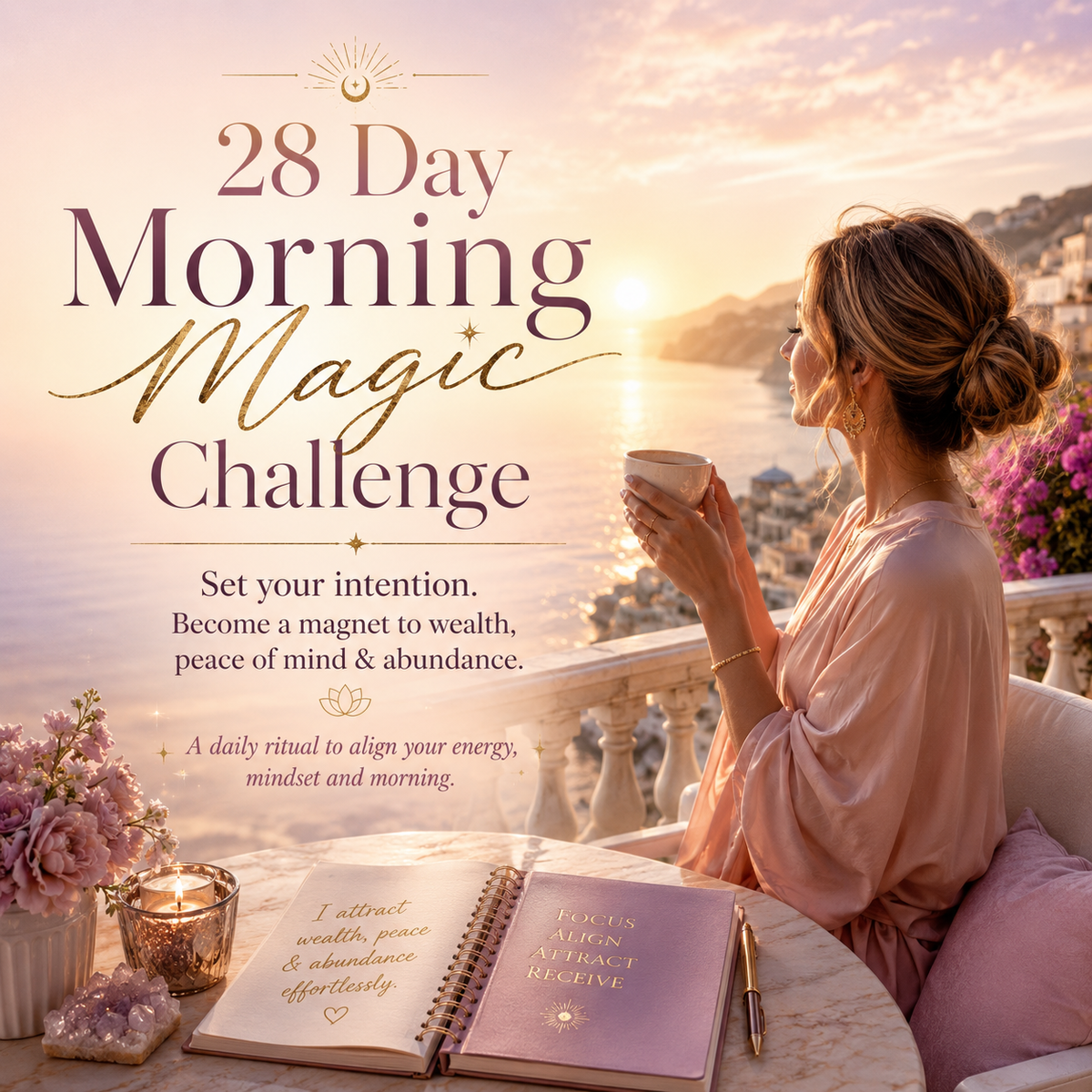 Morning Magic: The 28-Day Challenge to Become Her